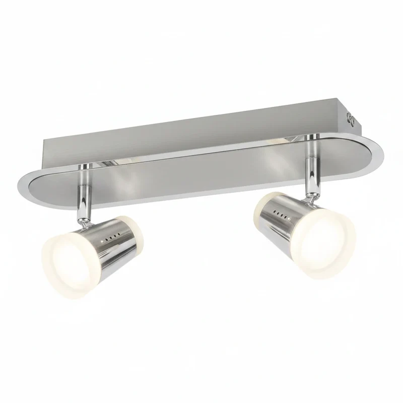 Wandstrahler / Deckenstrahler Stairs LED 2-flammig – flexibel & modern
