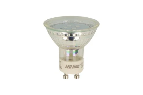 LED Leuchtmittel GU10 Warmweiß 1 Watt 80 Lumen, Energieeffizient, Glasgehäuse