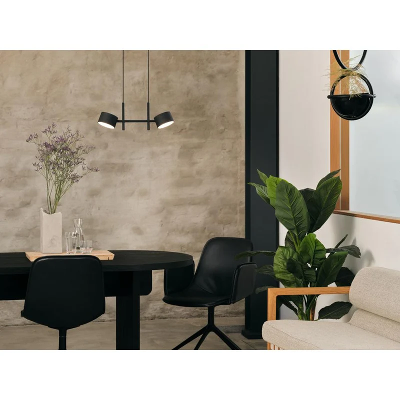 OSRAM DECOR Kyoto Double Pendelleuchte 20W 930 CLICK DIM Schwarz