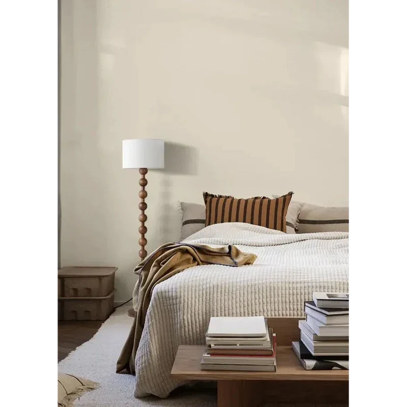 Sirmione Lamp | Wood & Linen | Table or Floor | CLND051