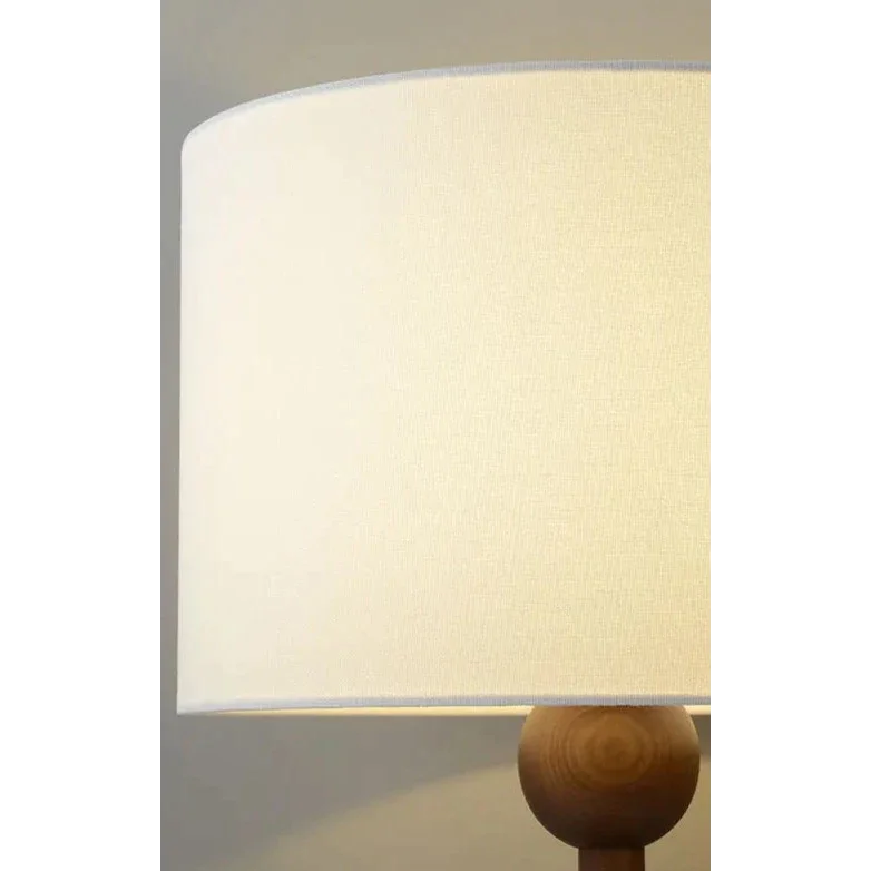 Sirmione Lamp | Wood & Linen | Table or Floor | CLND051