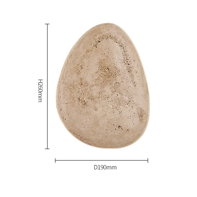 Waterproof Yellow Travertine Wall Light | IP65 | CL785202N