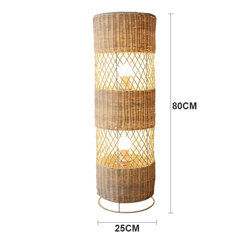 Handcrafted Rattan Lamp Collection | Floor & Table | CLND045