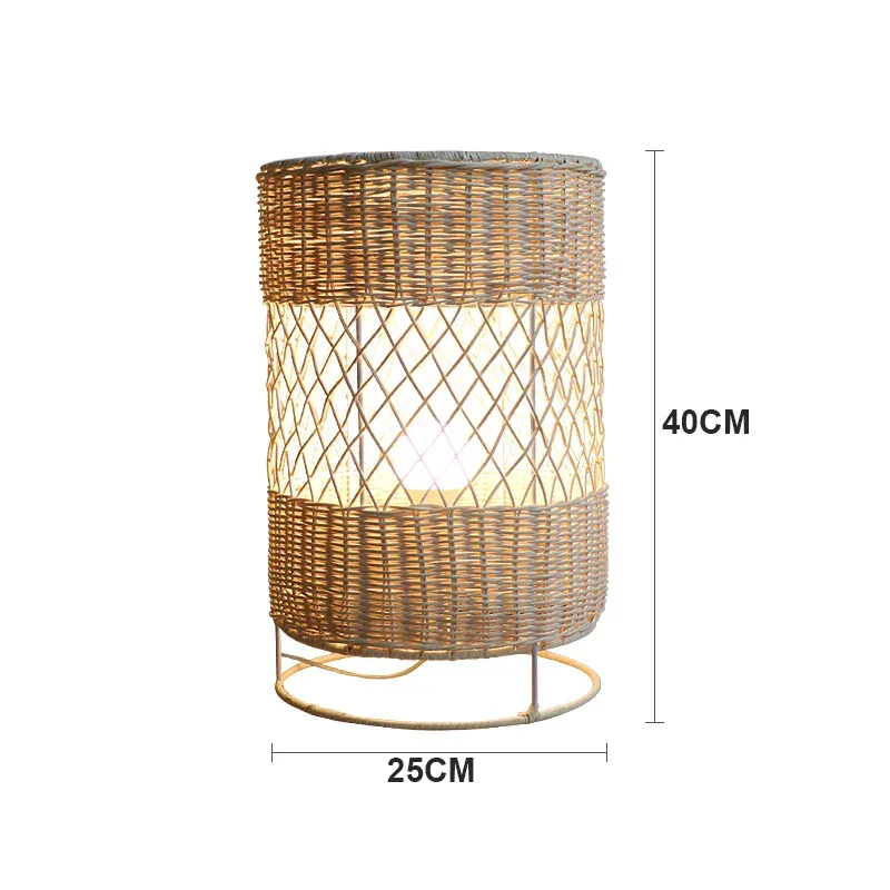 Handcrafted Rattan Lamp Collection | Floor & Table | CLND045