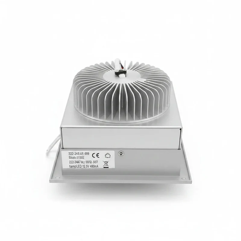 30W LED Downlight eckig – 230V dimmbar – neutralweiß – Aluminium