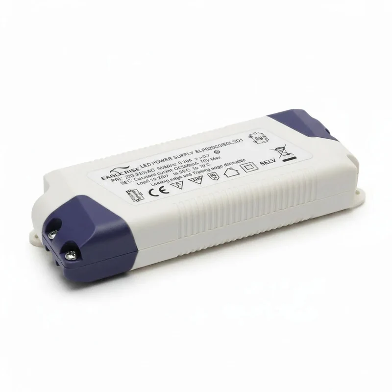 20 W LED Downlight eckig – dimmbar, weißes Licht, 230 V