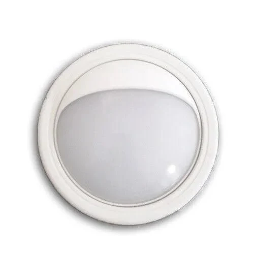 Odense LED Außen Decken-/Wandleuchte IP65 weiß 10W 750lm – inkl. Gitter & Blende