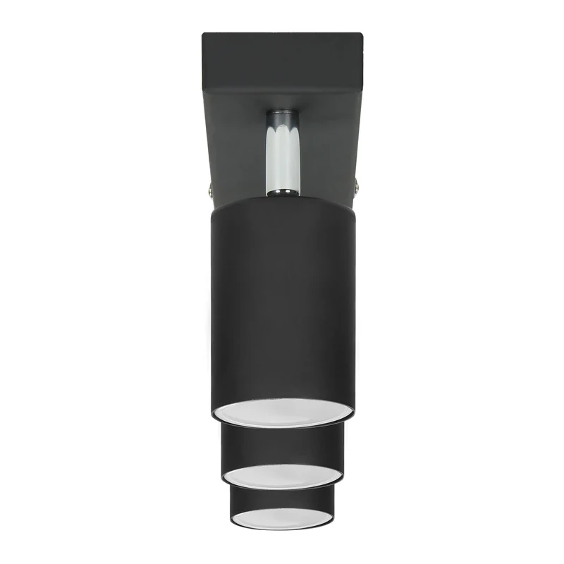 Elegante Wand- und Deckenleuchten in Schwarz, 1-4 Flammig, GU10