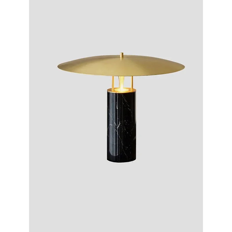 Pucci Table Lamp | Travertine & Iron | CL9850