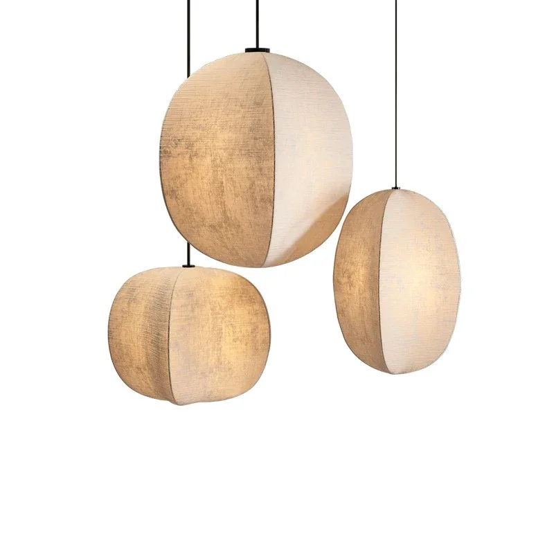 Linen Globe Pendant | Natural Beige | CL855L52