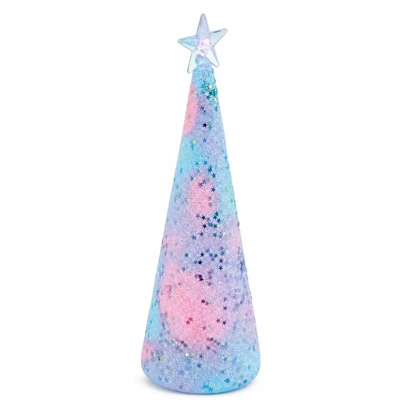Design Beleuchteter LED Tannenbaum Batterie RGB
