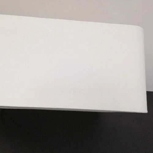 Esprit Stoff Pendelleuchte Big Linea 50 cm – eckig, weiß, E27