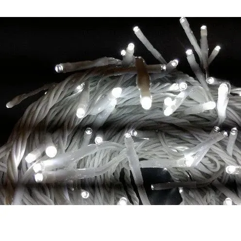Außen 18m Lichterkette mit Mini LED 240-flg., weiß Licht einstellbar
