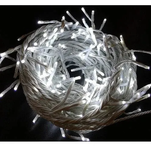 Außen 18m Lichterkette mit Mini LED 240-flg., weiß Licht einstellbar