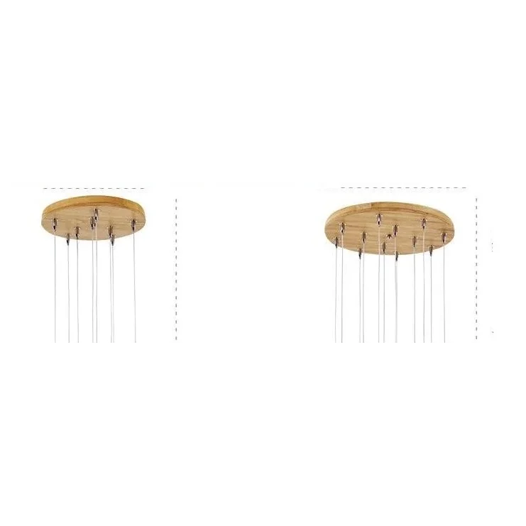 Wooden Sphere Pendant | Turned Log | CL88552M