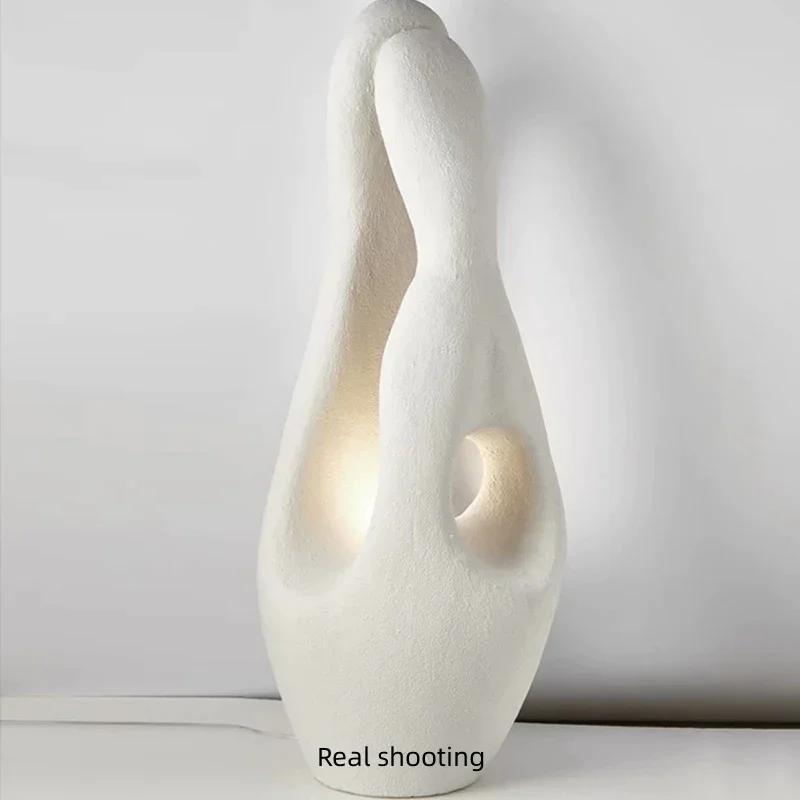 Wabi-Sabi Floor Lamp | Sculptural Resin | CLK852220