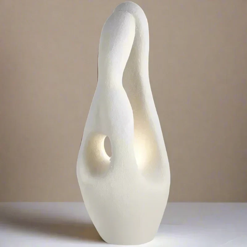 Wabi-Sabi Floor Lamp | Sculptural Resin | CLK852220