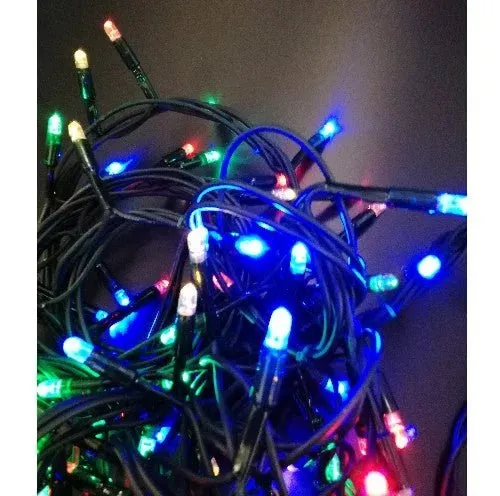 Außen 4m Lichterkette mit LED 80-flg., RGB Licht einstellbar bunt
