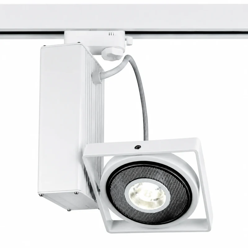LED 3-Phasen Strahler Axolute 1 weiß – 30W – 3000K – Made in Italy