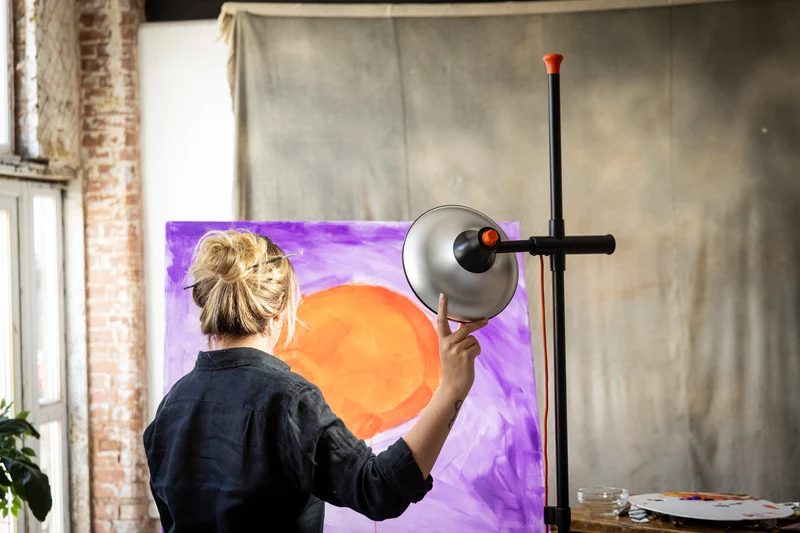 Artist Studio Lamp 2