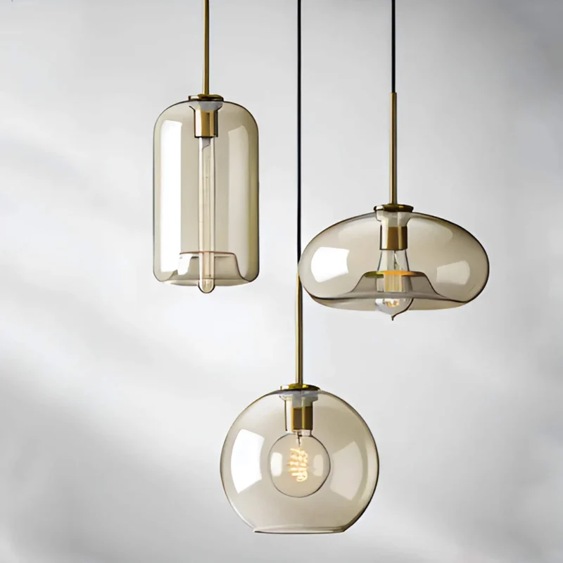 Cognac Glass Pendant | 3-Light | CLLO98620