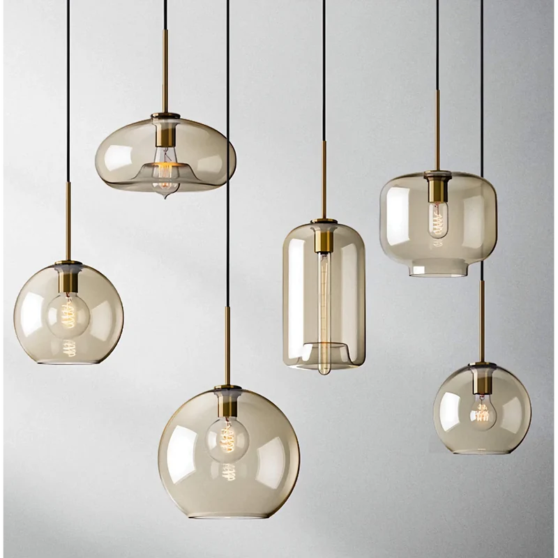 Cognac Glass Pendant | Brass | CLCGP