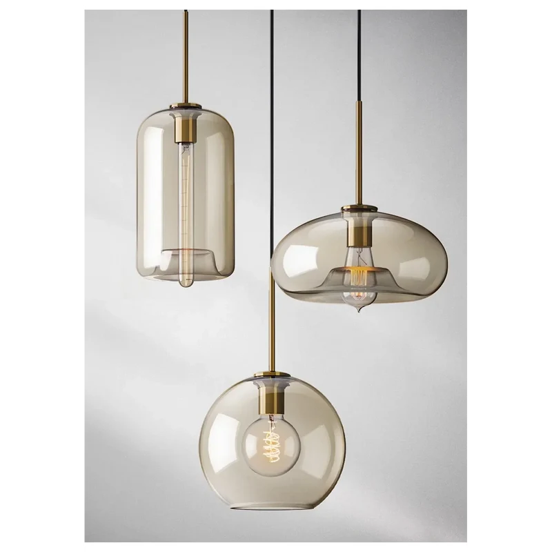 Cognac Glass Pendant | Brass | CLCGP