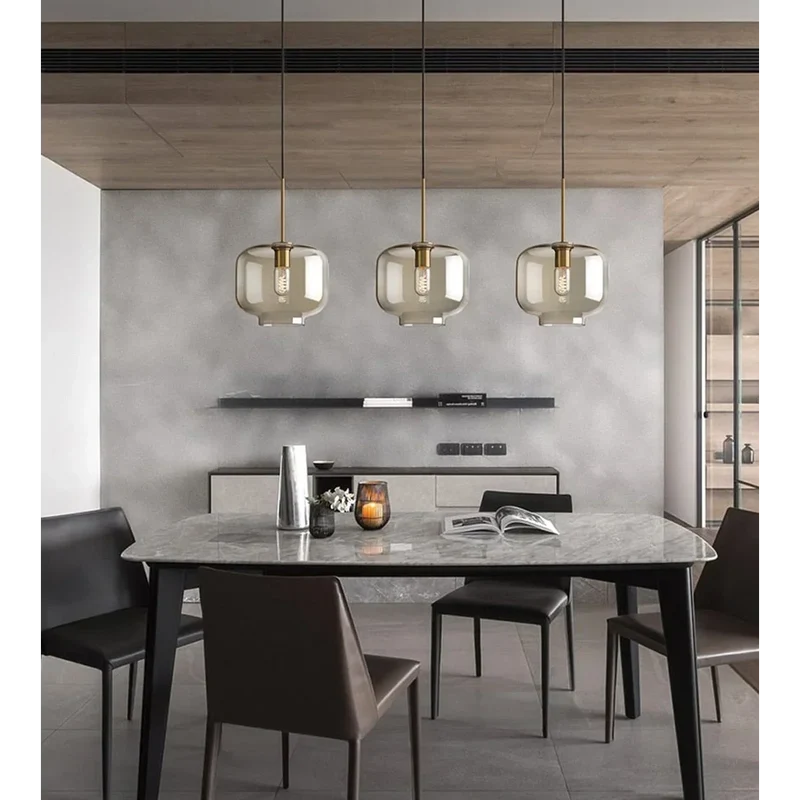Cognac Glass Pendant | Brass | CLCGP