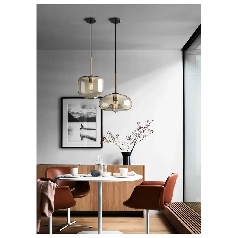 Cognac Glass Pendant | Brass | CLCGP