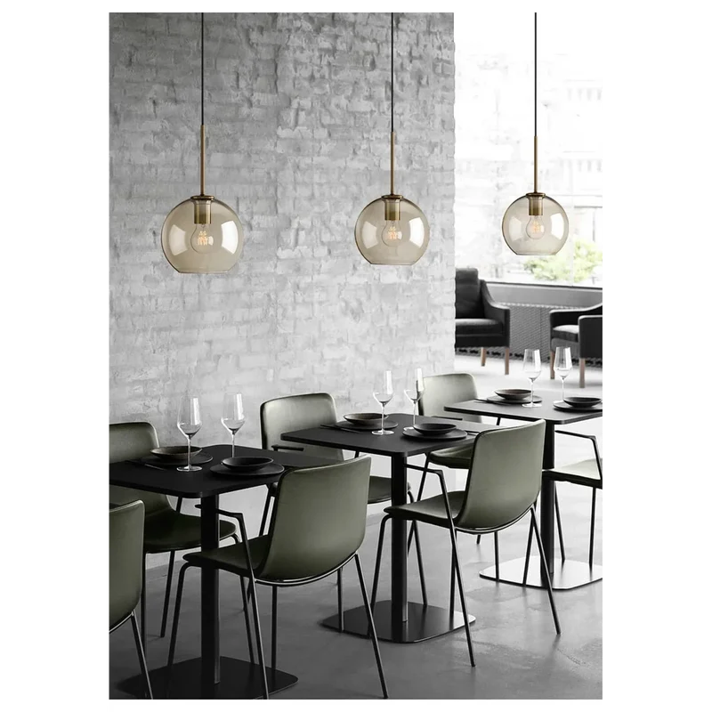 Cognac Glass Pendant | Brass | CLCGP