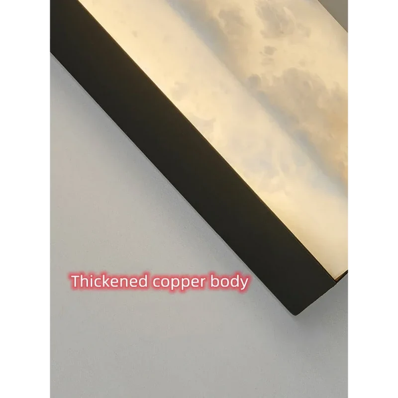 Marble Wall Sconce | Copper Accent Bar | CL3477520