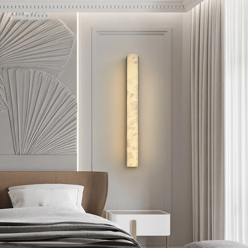 Marble Wall Sconce | Copper Accent Bar | CL3477520