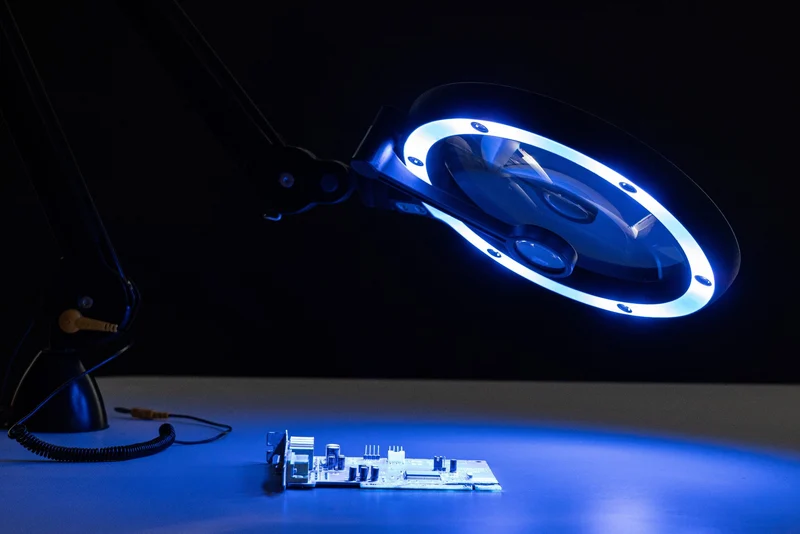 iQ ESD & UV Magnifier