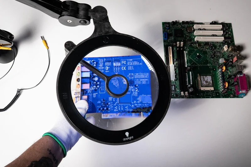 iQ ESD & UV Magnifier