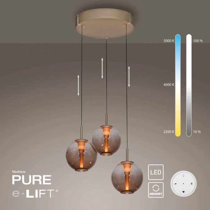 Pendelleuchte E-Infinity Rondell