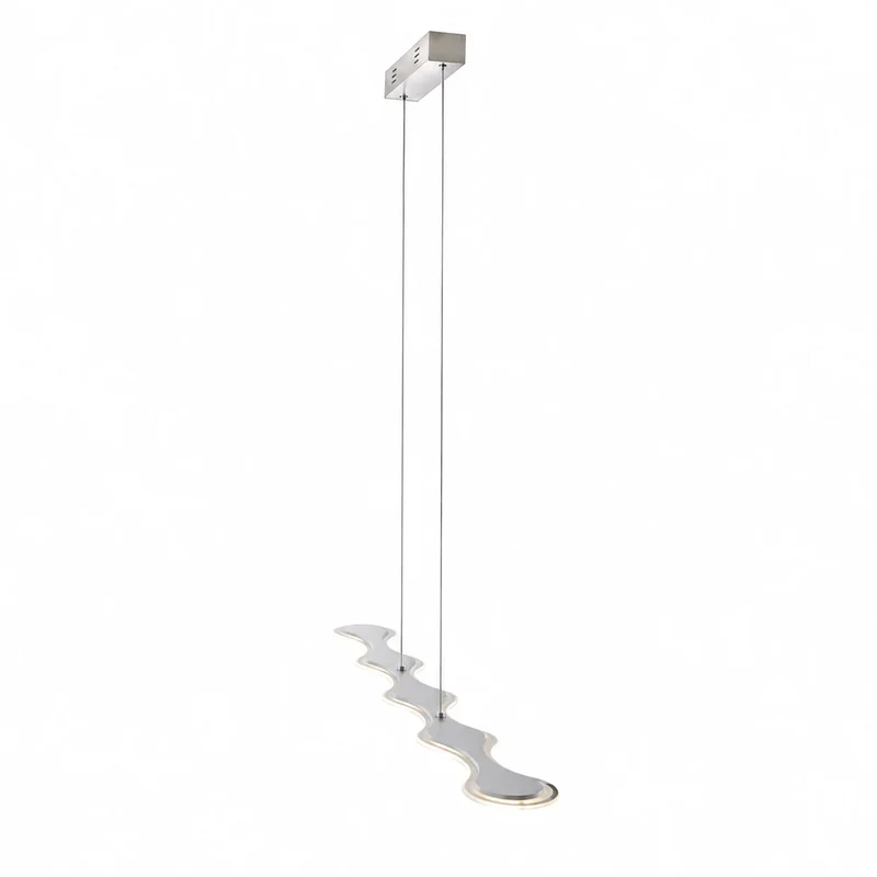 LED Pendelleuchte im Wolke-Design – Moderne Balkenleuchte warmweiß 15W