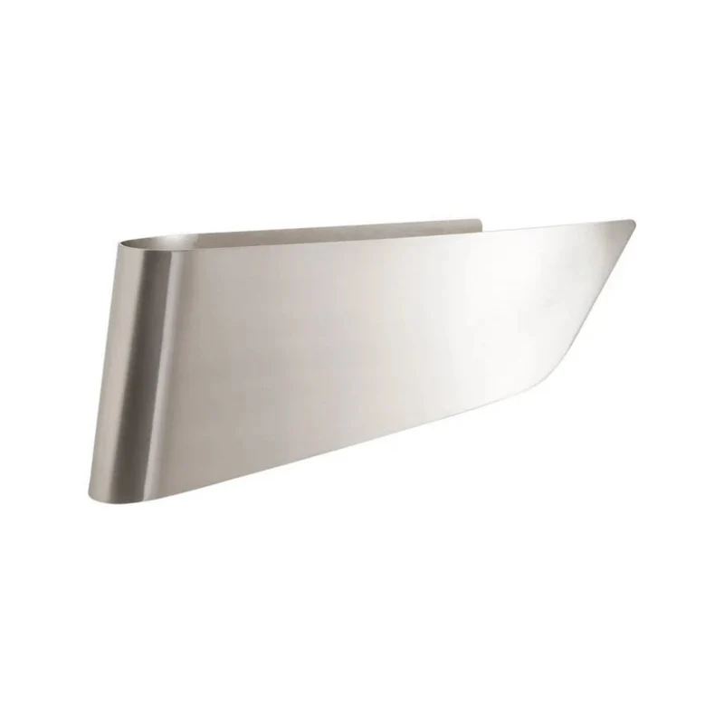 Design Wandleuchte Harmony Chrom mattiert – E14, ovale Effektleuchte