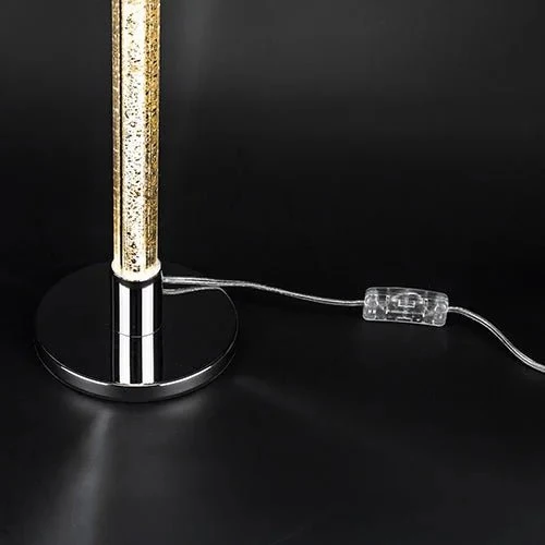 Sompex CLAUDI LED-Lichtsäule – Glas & Chrom, 47 cm, 10 W, neutralweiß
