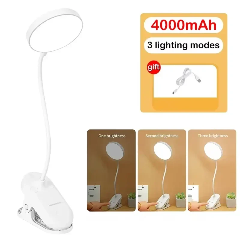 Faltbare LED Schreibtischlampe mit USB-Ladeanschluss für Büro und Studium