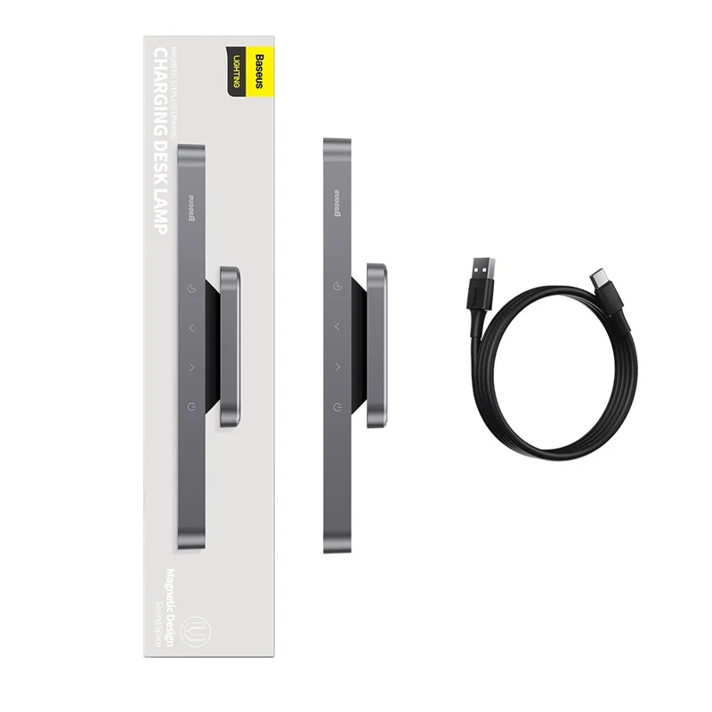 Magnetische Akku-Schreibtischlampe mit Touch-Dimmer für Homeoffice und Büro