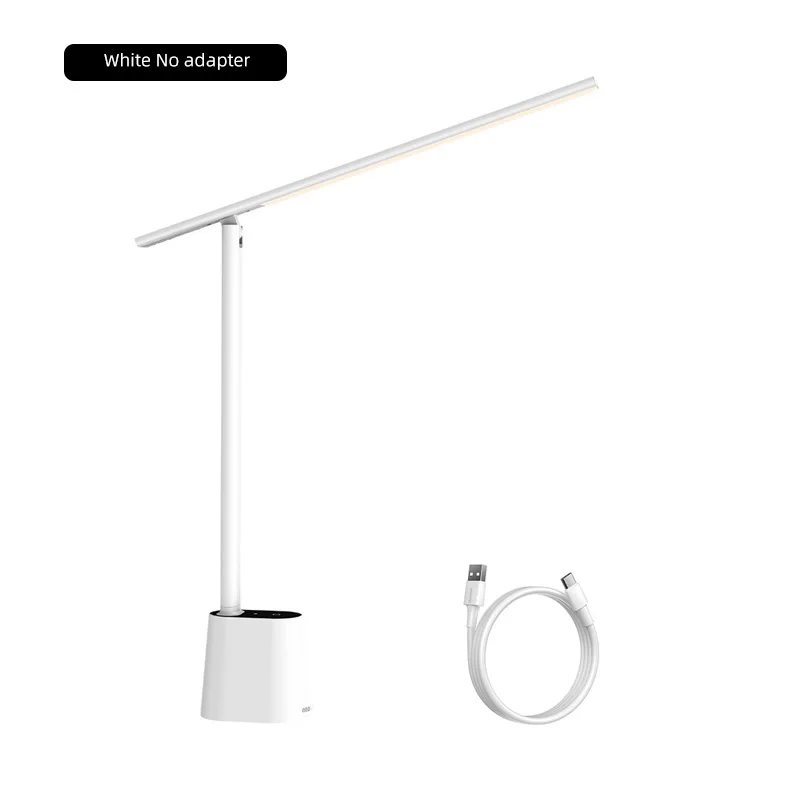 Augenschonende LED Schreibtischlampe dimmbar aus Aluminium für Büro und Lernen