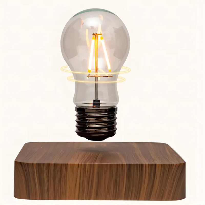 Schwebende LED Glühbirne mit Magnetlevitation für Büro und Wohnzimmer