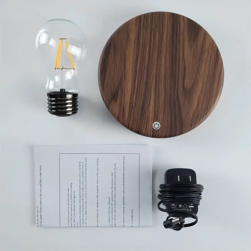 Schwebende LED Glühbirne mit Magnetlevitation für Büro und Wohnzimmer