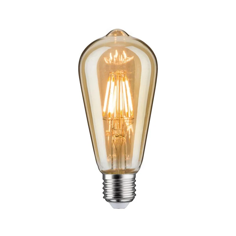 E27 LED ST64 2 x 6,5W Leuchtmittel Bündel 2500K Gold
