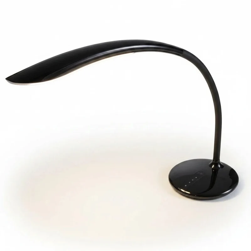 Design LED Schreibtischleuchte CALLA Schwarz – dimmbar 6W Büro- & Tischlampe von Sompex