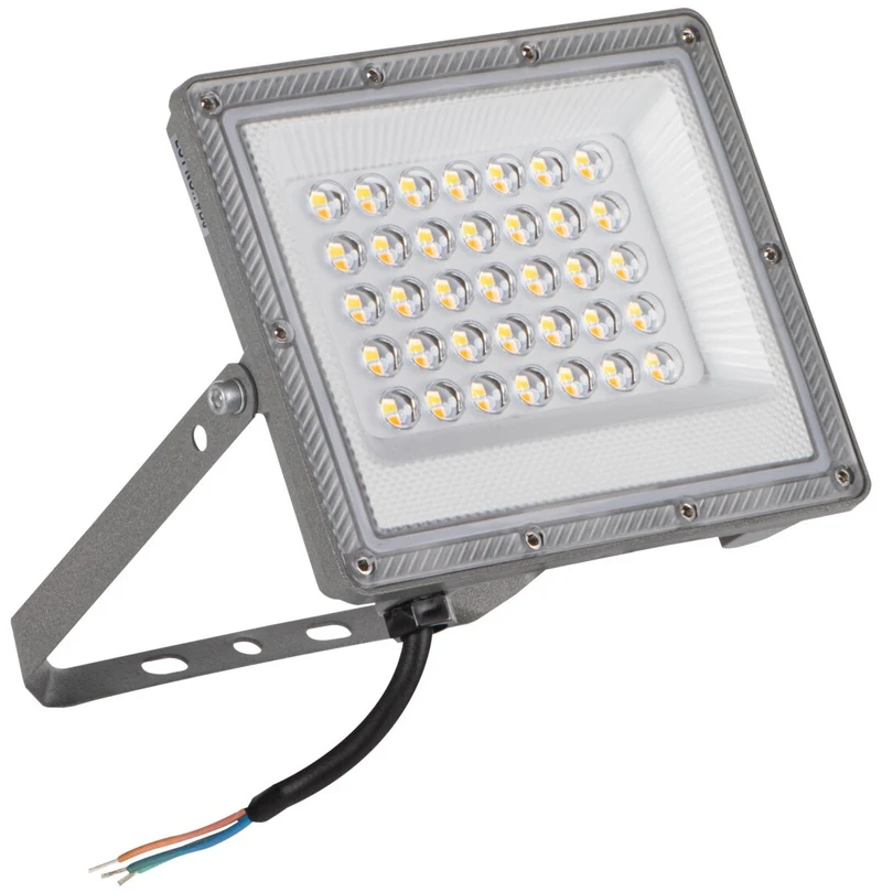 LED Fluter Außenstrahler mit Farbtemperatur (3000K/4000K/6500K) & optionalem Bewegungsmelder – IP65/IP44 Wasserdicht – LED Scheinwerfer 10-100W für Garten, Hof & Garage