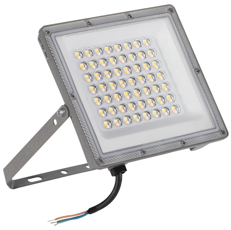 LED Fluter Außenstrahler mit Farbtemperatur (3000K/4000K/6500K) & optionalem Bewegungsmelder – IP65/IP44 Wasserdicht – LED Scheinwerfer 10-100W für Garten, Hof & Garage