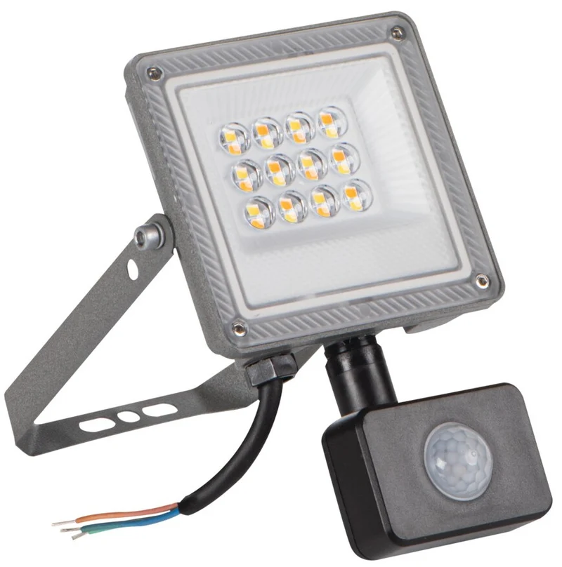 LED Fluter Außenstrahler mit Farbtemperatur (3000K/4000K/6500K) & optionalem Bewegungsmelder – IP65/IP44 Wasserdicht – LED Scheinwerfer 10-100W für Garten, Hof & Garage