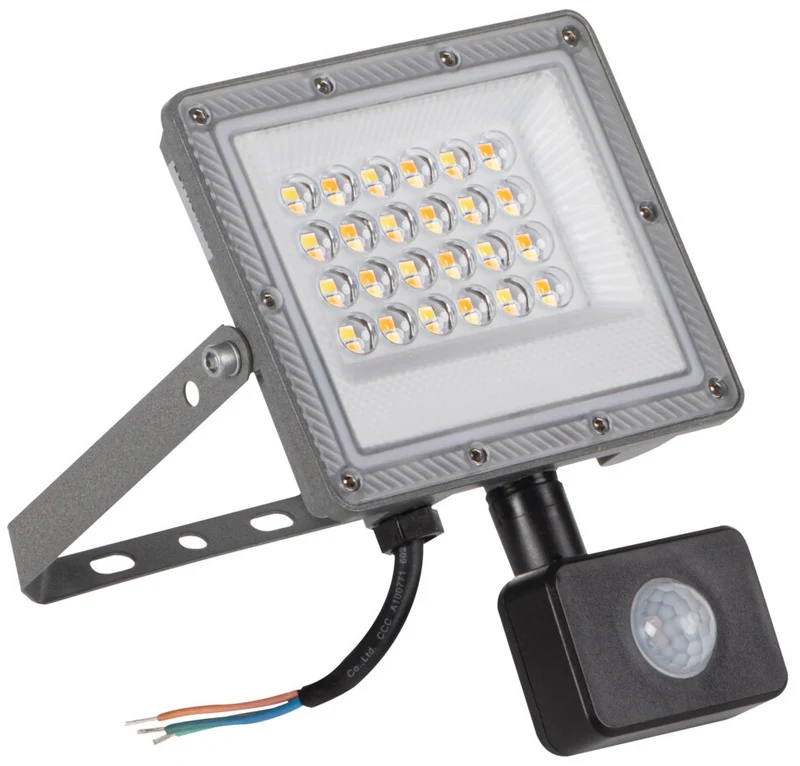 LED Fluter Außenstrahler mit Farbtemperatur (3000K/4000K/6500K) & optionalem Bewegungsmelder – IP65/IP44 Wasserdicht – LED Scheinwerfer 10-100W für Garten, Hof & Garage
