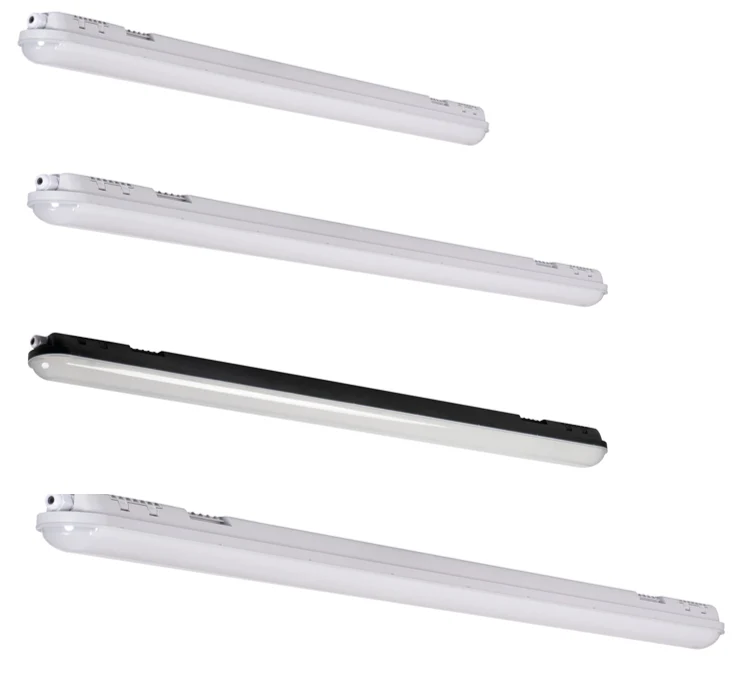 Robuste und effiziente LED-Feuchtraum-Wannenleuchte 19-48W Neutralweiß